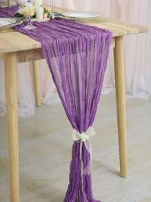 Purple Table Runner, Table Decoration