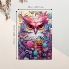 5 件/套無框感恩節、聖誕節和新年裝飾品,時尚藝術和創意風格海報,適合臥室牆壁、家居日常和節日派對裝飾