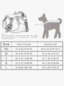 Adjustable Pet Harness Ideal For Preventing Rushing Out And Struggles Of Medium To Large Dogs Featuring Neoprene Padding - Pink - View 2