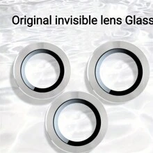 5合1絲印黑邊保護防窺全覆蓋玻璃，適用於iPhone 11 12 13 Pro Max隱私屏幕保護貼，適用於iPhone 15 14 Pro Max加強玻璃閃光燈鏡頭保護玻璃，適用於iPhone 11 12 13迷你14 15 Pro Max - 彩色 - 查看 7