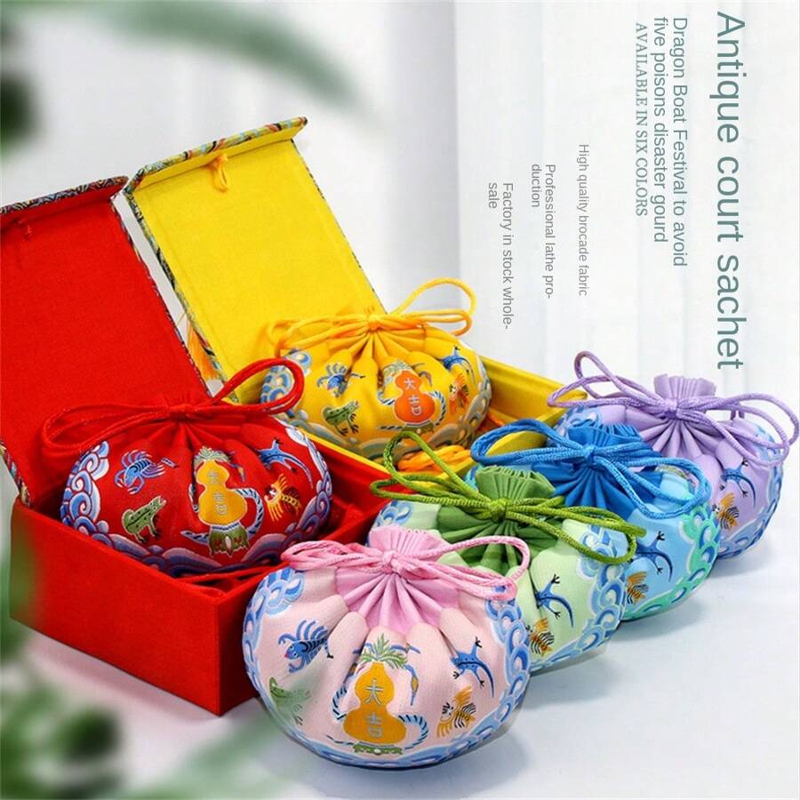 1 件衣櫃香袋、香袋、口袋、空袋、中式服飾配件帶禮盒