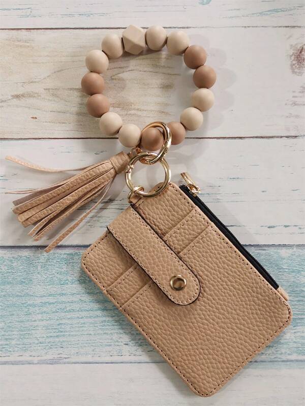 Wallet Key Chain Wrist Strap Western Cowboy Bracelet Card Bag Brown Card Pack Card Cover Wallet Keychain Card Holder Wallet Business Card Holder Credit Card Holder Id Card Holder Women