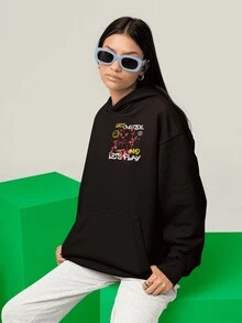 Men Sweatshirts - màu đen - Xem 5