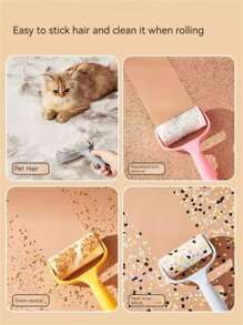 105入組除毛器,適用於汽車地毯、汽車座椅、汽車內飾細節,除毛器適用於家具、沙發、衣服 - 3件替換芯(105撕) - 查看 7