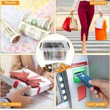 100 Envelope Challenge Box Set, 100 Envelope Challenge Kit Saves $5050 In 100 Days, 100-Day Envelope Challenge Kit Cash Box, Budget Planner And Cash Envelope - A - View 4