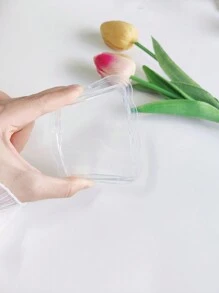 Portatarjetas Transparente Con Cuerda De Cordón Y Gancho De Resorte Para Tarjetero, Tarjeta De Trabajo, Identificación, Tarjeta De Autobús, Tarjeta De Estudiante, 1 Ud. - transparente - Ver 5