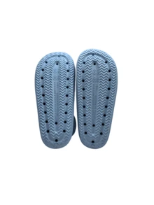 Women Flat Sandals - Blue - View 3