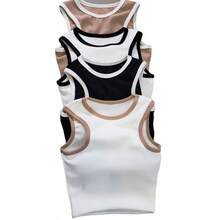 Women Knit Tops - White - View 2