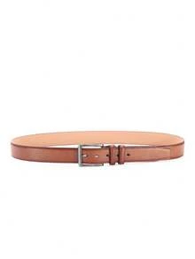 1pc Men's Camel-colored Alloy Tpu Buckle Belt, Simple And Versatile For Daily Use - Camel - View 5