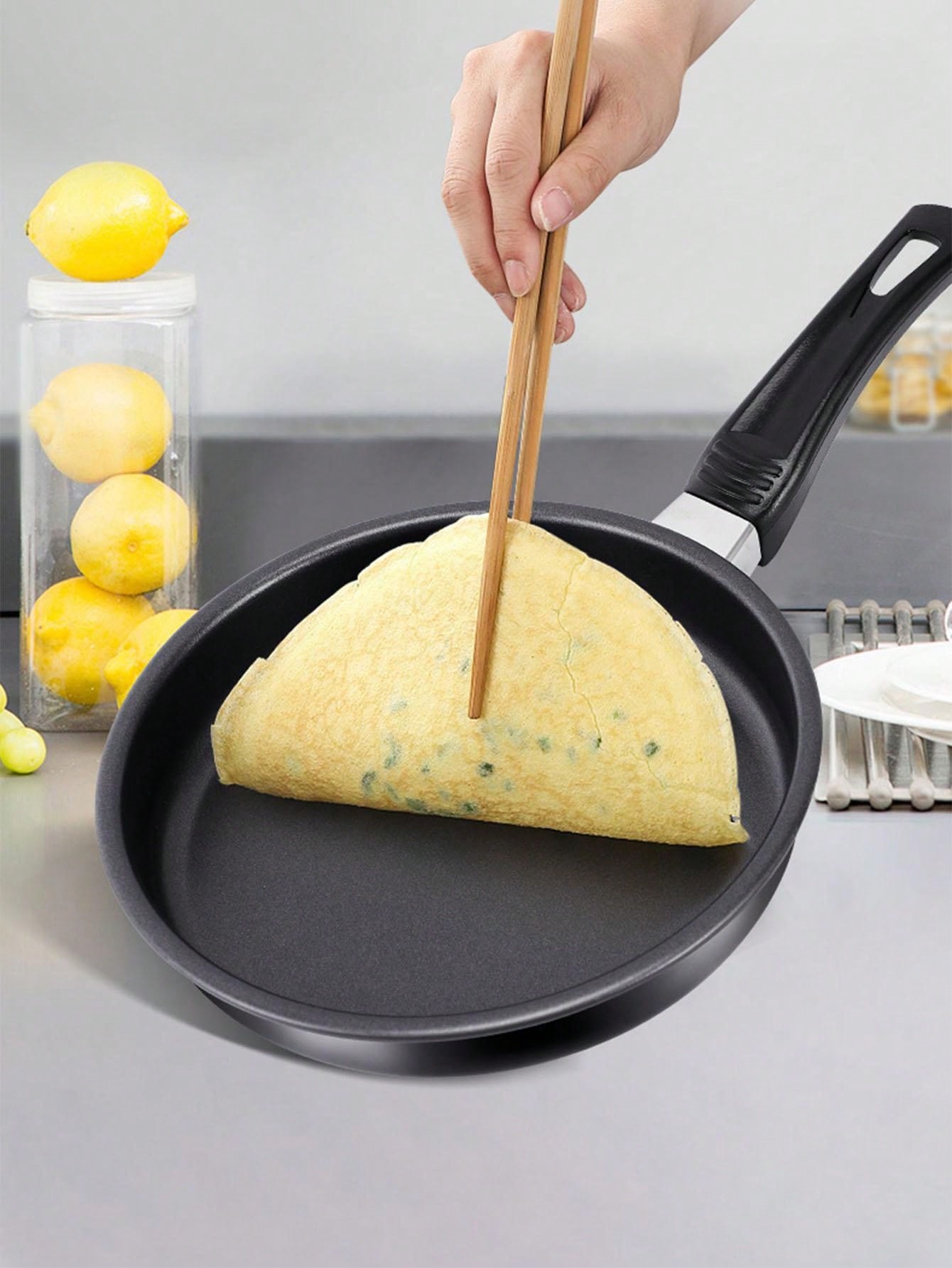 Stainless Steel Pan Perfect For Frying Steaks, Pancakes, Suitable For