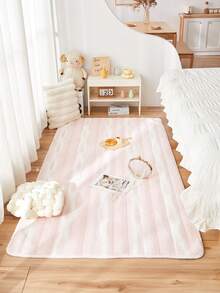 1 Miếng Lông thỏ Trang trí Tấm thảm , Mềm mại Và Thoải mái Phong cách Đơn giản Thảm trải sàn Đối với Phòng ngủ/Sinh hoạt Phòng , Mùa Thu /đông - Hồng - Xem 4