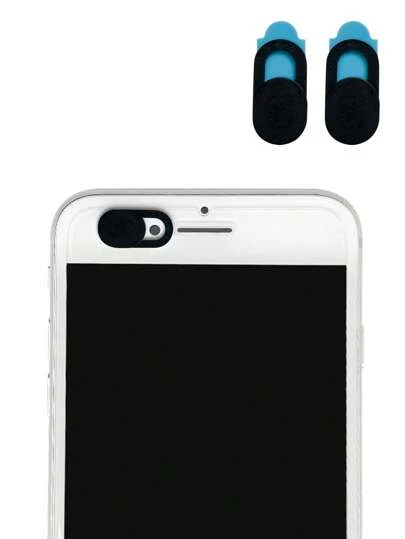 2pcs Camera Cover Sticker, Camera Decoration Privacy Protection Cover, Suitable For IPad, Tablet, Web Camera, Laptop, PC, Camera, Phone Lens Slider, Notebook Accessories, Strong Adhesive, And Stylish Protection