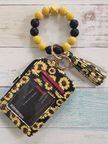 钱包 钥匙扣 腕带 西部牛仔手链 卡包 向日葵卡包 钱包 钱包 证件夹 卡包 卡包 钱包 名片夹 信用卡夹 身份证夹 卡包 女士 女士迷你钱包 钱包 钥匙扣 卡片钱包 - 黃色 - 查看 3