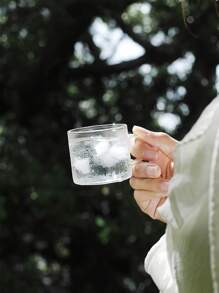 4 件組透明玻璃杯,適合在家喝茶、水或咖啡 - 白色 - 查看 9