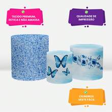 Party Backdrops - 藍蝴蝶REF0205GAB - 查看 2