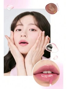 Rom&nd ROMAND Long-Lasting Moisturizing Lipstick 31 Nude Apricot, Mature Fruit Series, Vivid Color, Moisturizing Glossy Makeup Effect, Long-Lasting Color, Korean Cosmetics, Gift Set - 多汁 31 裸杏 - 查看 4