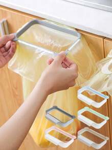 1 Miếng Màu sắc tùy ý màu trơn Phòng bếp Tủ Cửa Trở lại Treo Túi rác Dấu ngoặc Vải Rác Giá đỡ Đối với Nhà - Nhiều màu - Xem 1