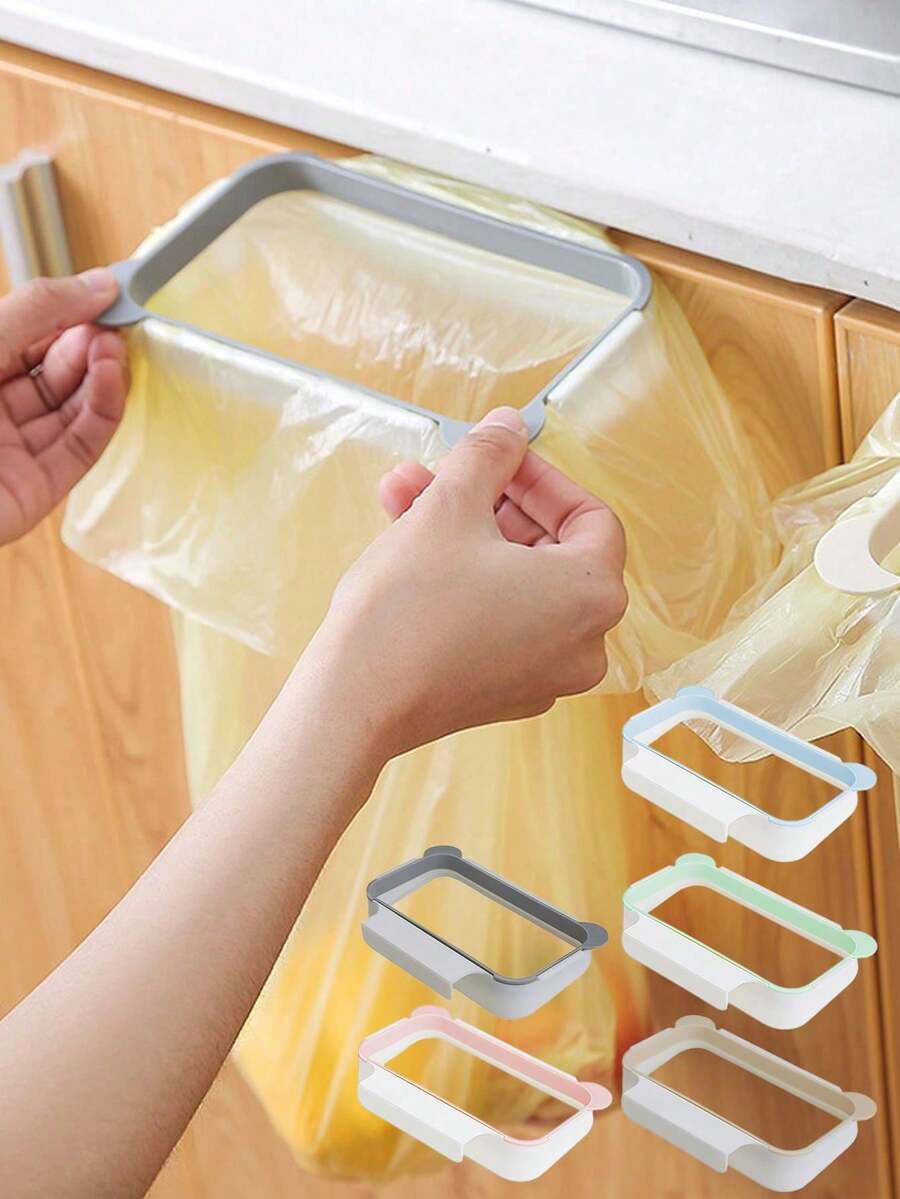 1 Miếng Màu sắc tùy ý màu trơn Phòng bếp Tủ Cửa Trở lại Treo Túi rác Dấu ngoặc Vải Rác Giá đỡ Đối với Nhà - Nhiều màu - Xem 1