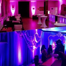 Luz de escenario plana LED RGB DMX512 de 36 luces de ALIEN efecto para fiesta de DJ, disco, boda, vacaciones, bar, club, decoración de espectáculo, lámpara activada por sonido - Multicolor - Ver 2