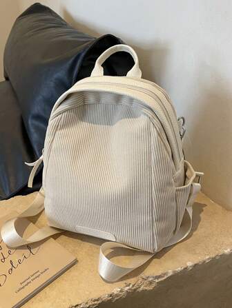 Korean Style Casual Minimalist Design Cute Sling Backpack
