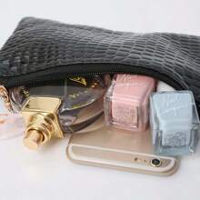 Bolso de hombro con estampado de cocodrilo de moda 2025 para mujeres, bolso cruzado pequeño con compartimento para teléfono y monedero