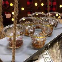 25pcs/Pack Gold Dessert Cups For Mousse, Ice Cream, Cake, & Drinks,Reusable & Washable