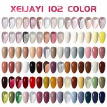 XEIJAYI 1 Bottle 4-Season Gel Nail Polish, 102 Color Options, Suitable For Nail Decoration, Nail Art, DIY Nail Salon, Great Gift For Women - 綠色 - 查看 5