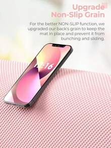 Tapete Alfombrilla Para Yoga Pilates Antideslizante Ejercicio Hogar Gimnasio Actividades - Rosa Pálido - Ver 5