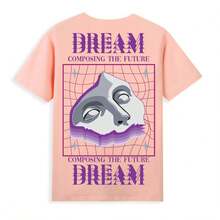 Men T-Shirts - Màu Hồng baby - Xem 3