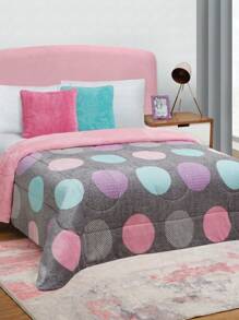 Home Elephant Cobertor De Borrega Matrimonial Gris Magic - Gris - Ver 1