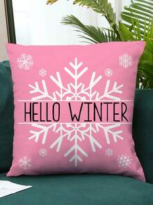 1 Pieza Funda De Almohada De Poliéster Impresa Con Escenas - Multicolor - Ver 7