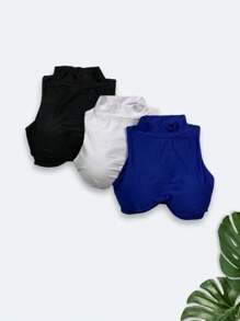 Women Tops - 寶藍色 - 查看 1