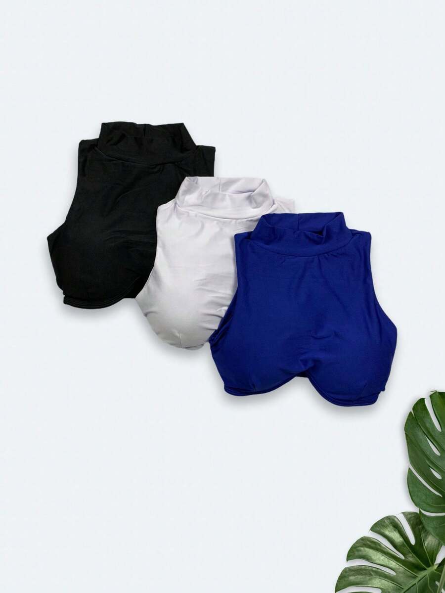 Women Tops - 寶藍色 - 查看 1