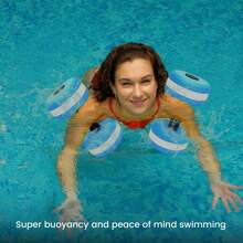 2 pièces/Paquet Haltère en mousse EVA, Aquagym, Haltère en mousse, Équipement d'aquagym pour piscine, Haltères d'exercice pour adultes en piscine, Haltère résistant à l'eau pour la natation, Équipement double usage pour la natation et le yoga, Accessoires de plage, Accessoires de piscine, Flotteur de piscine