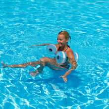 2 pièces/Paquet Haltère en mousse EVA, Aquagym, Haltère en mousse, Équipement d'aquagym pour piscine, Haltères d'exercice pour adultes en piscine, Haltère résistant à l'eau pour la natation, Équipement double usage pour la natation et le yoga, Accessoires de plage, Accessoires de piscine, Flotteur de piscine