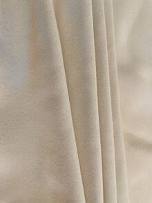 Light Beige High Precision Blackout Faux Silk Window Curtain - 150*250 - View 5