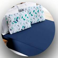 Sheet Sets with Pillowcases - 藍色 - 查看 3