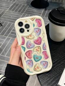 1PC TPU奶油和防all手機盒與iPhone11、12、13、14、12promax，13promax，14promax，15、15pro，15pro，15plus，15promax和Samsung Phones A03，A04，A04，A12，A12，A13，A13 ，A24，A33，A33，A34，A34，A34，A34，A34，A34，A34，A34，A34，A34，A34，A34，A34，A34，A34，A34，A34，A34，A34，A34，A31A34 , a52 , a72 , a73 - 彩色 - 查看 3