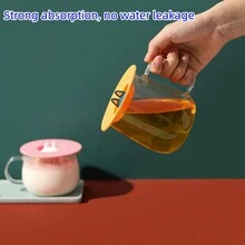 矽膠杯蓋,防漏密封杯蓋,軟質矽膠材質,杯子蓋,杯子配件,防塵萬能杯蓋,適用於陶瓷杯裝置