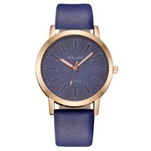 RELOJ QUARTZ PARA MUJER Y HOMBRE  CON MANECILLAS CASUAL MUY BRILLANTE - Morado - Ver 1