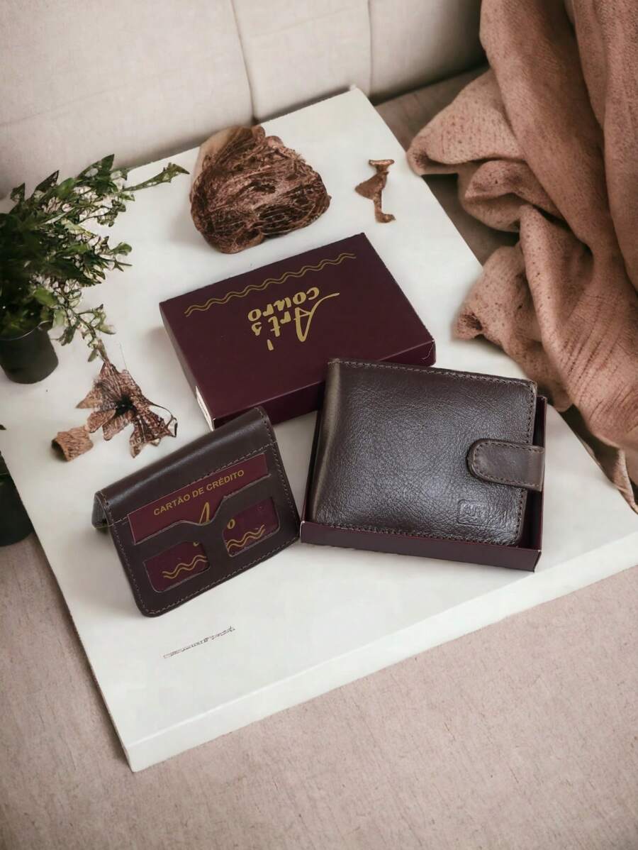 Small Wallets - Koffie bruin - Bekijken 1