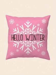 1 Pieza Funda De Almohada De Poliéster Impresa Con Escenas - Multicolor - Ver 6