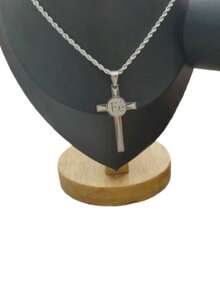 Men's Necklace Sets - Bạc - Xem 2