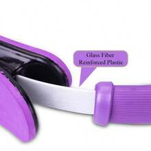 雙握柄皮拉提斯環，1個14英寸健身環魔術圓環，用於大腿運動，瑜伽環內大腿運動設備，女性健身 - 淺藍色 - 查看 3