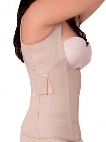 New Look Ultra Posture Corrector Vest With Powernet Fabric And Cotton - Apricot - View 2