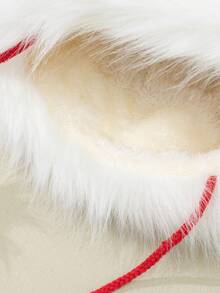 1 Miếng Quý cô Plush ấm áp Tai Sự bảo vệ Mũ len Với Quả bóng Lông Cho mùa đông Hằng ngày Các hoạt động ngoài trời - Nhiều màu - Xem 2