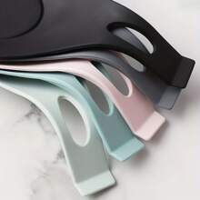 Silicone Spoon Holder, Home Soup Spoon Pad, Silicone Cutlery Holder, Kitchen Utensils And Supplies,cutlery organizer,cutlery caddy,cutlery rest cute,cutlery tray,kitchen  yellow cutlery holder set small - Green - View 5