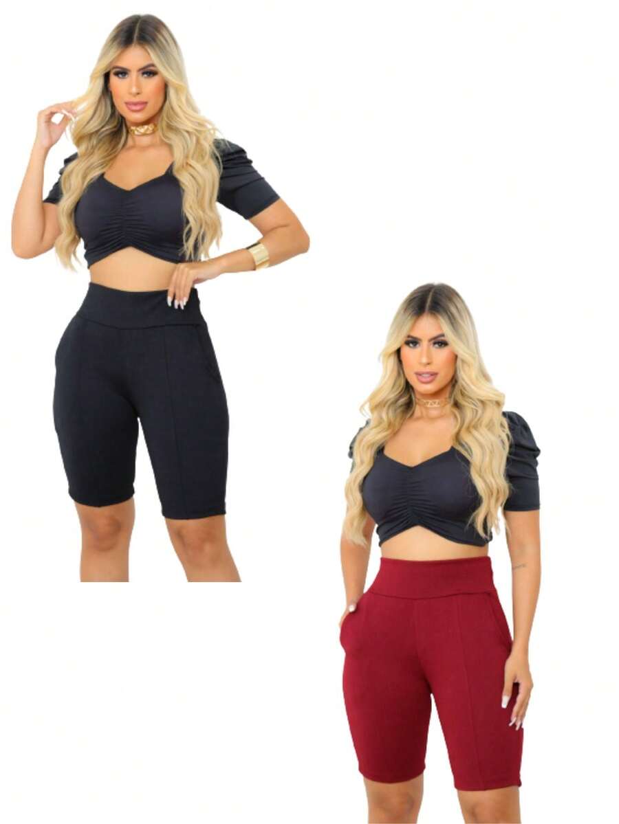 Women Shorts - màu đen - Xem 1