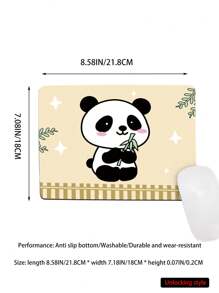 1 Miếng Mô hình Chống trượt Bền chặt Miếng lót chuột Cho máy tính , Máy tính xách tay , Chơi game , Văn phòng , Học sinh - Màu Khaki - Xem 5