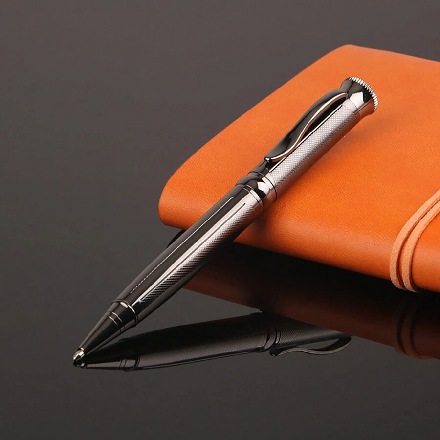 炫酷设计快速发货新奇办公用品多色金属黄铜圆珠笔圣诞礼物